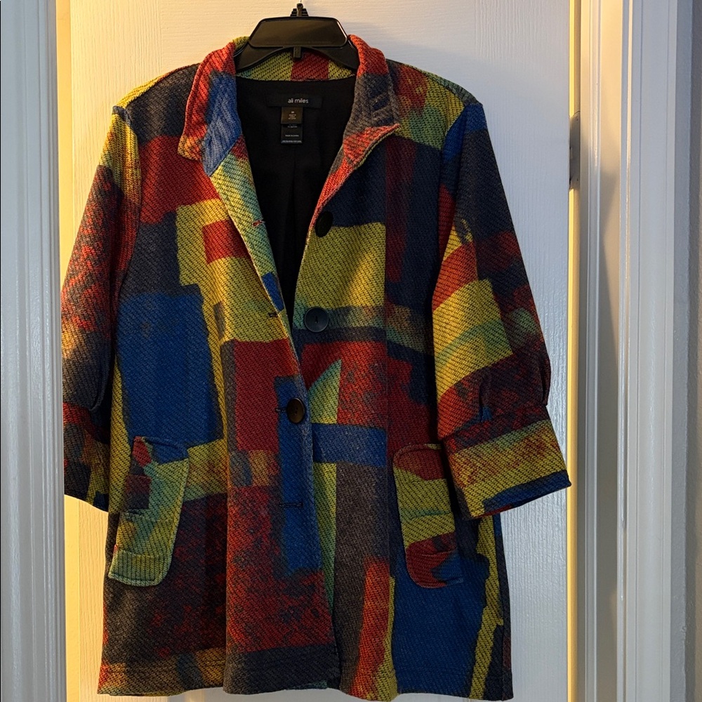 Artisan Multicolor Abstract Women's Blazer